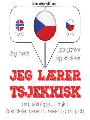 cover image of Jeg lærer tsjekkisk